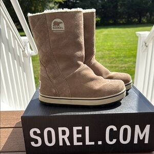 Sorel Suede Winter Boots